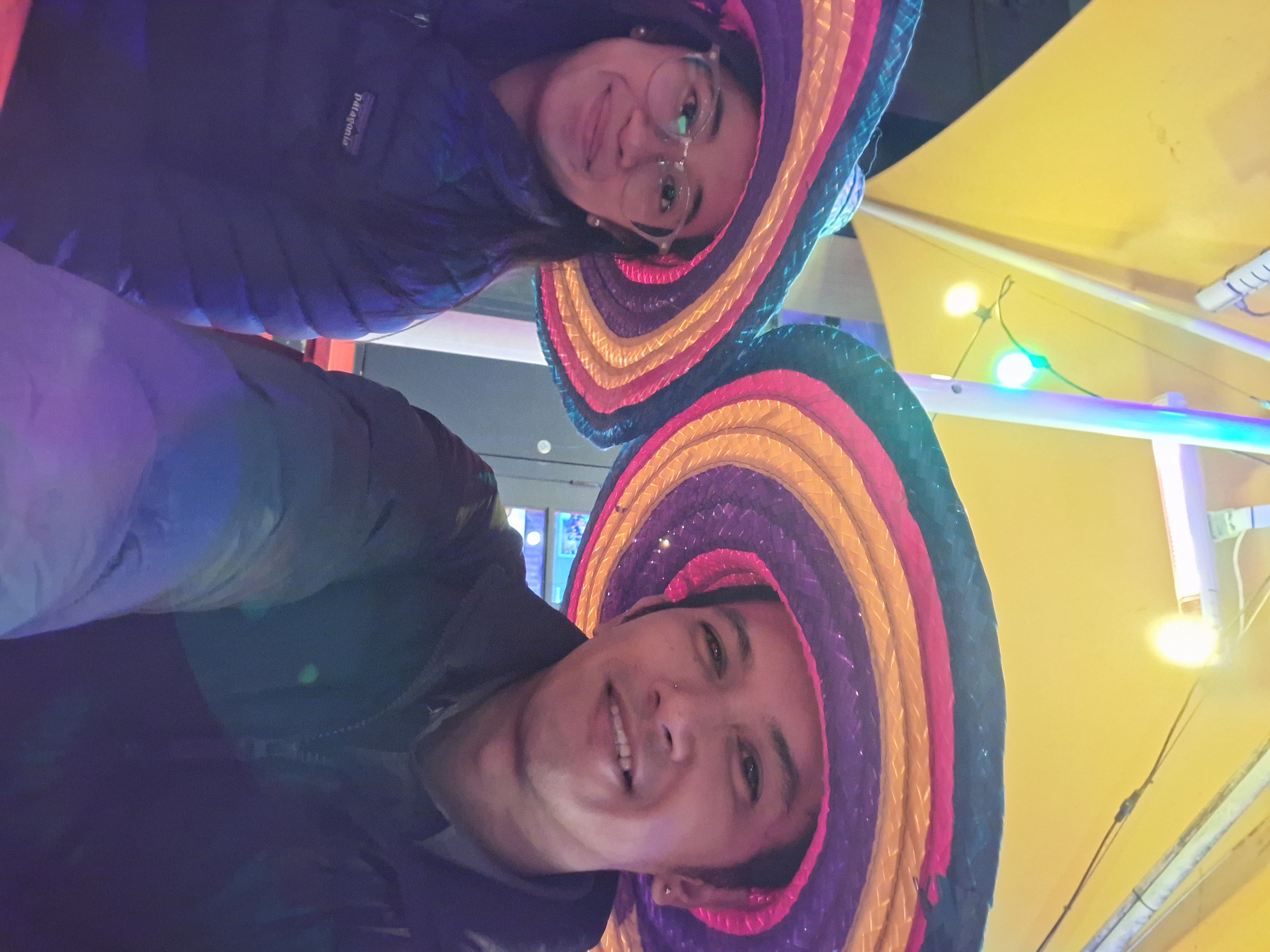 Festival fun with sombreros