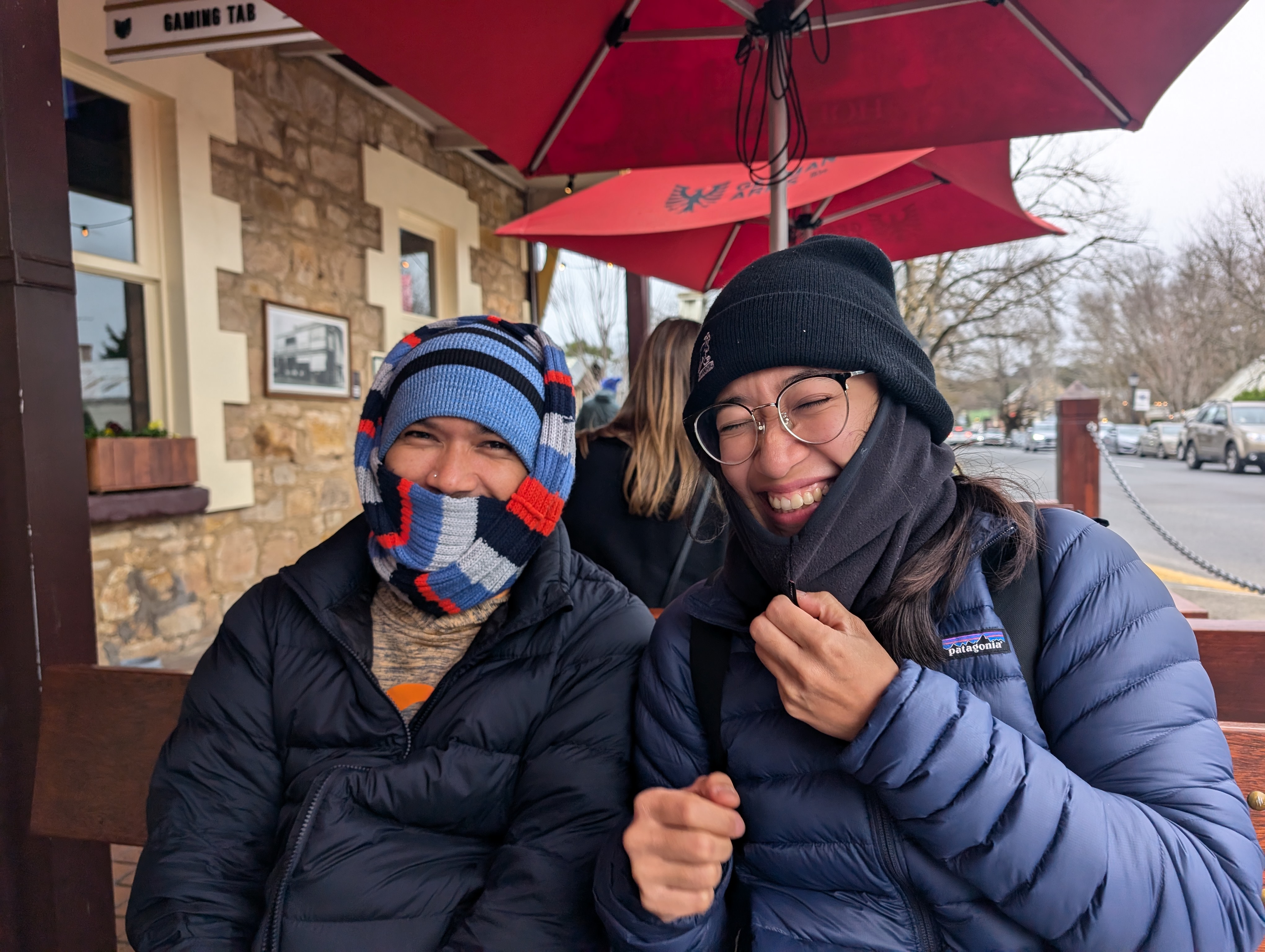 Cold day at the pub